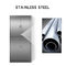 Lemari Penyimpanan Loker Logam Stainless Steel 4 Pintu 0.4-1.2mm Lapisan Bubuk Lingkungan