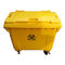 Tempat Penyimpanan Daur Ulang ISO9001 1100L, kotak penyimpanan plastik daur ulang OEM