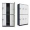 6 Pintu Knocked Down Office Furniture Cabinets With Doors SGS