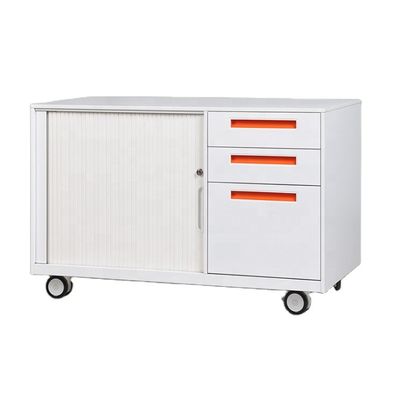3 Laci 0.6mm ISO9001 Mobile Lateral File Cabinet