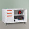 3 Laci 0.6mm ISO9001 Mobile Lateral File Cabinet